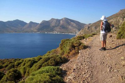 Foto Wanderweg von Lethra nach Livadia auf Tilos