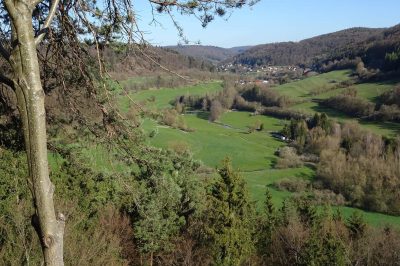 Foto Blick über das Trubachtal