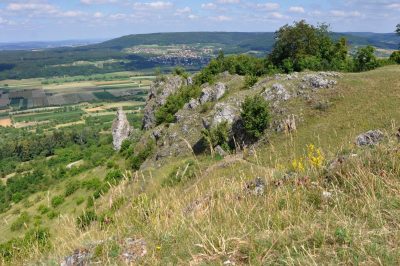 Foto Das Walberla bei Forchheim, ein 514 m hoher Zeugenberg