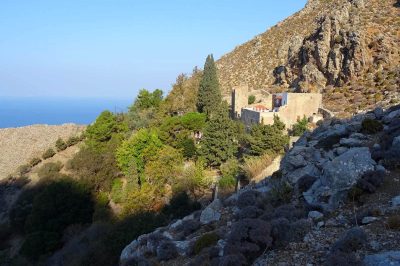 Foto Kloster Agios Panteleimonas auf Tilos