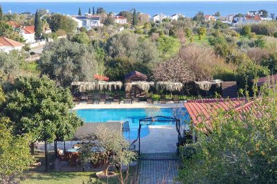 Foto Blick vom Hotel in Lapta aufs Meer