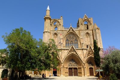 Foto Die Kathedrale von Famagusta ist heute eine Moschee