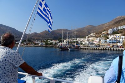 Foto Abschied von Tilos auf der Fährfahrt nach Nissyros