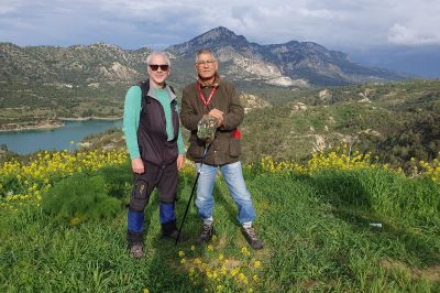 Foto Die beiden Reiseleiter Eberhard Seliger und Sabri Abit