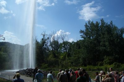 Foto Kaltwasser-Geysir auf dem Namedyer Werth